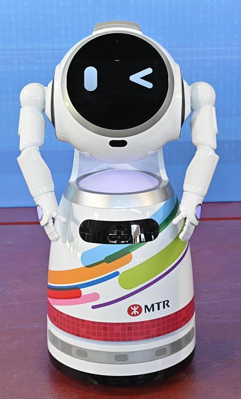 Hong Kong MTR Corp robots (3)