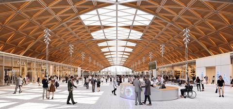 Birmingham Curzon Street station impression (Image Hs2 Ltd) (3)