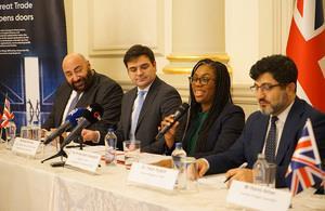 A ceremony for the signing of the credit agreement in Istanbul in early January was attended by UK Secretary of State for Business & Trade Kemi Badenoch.