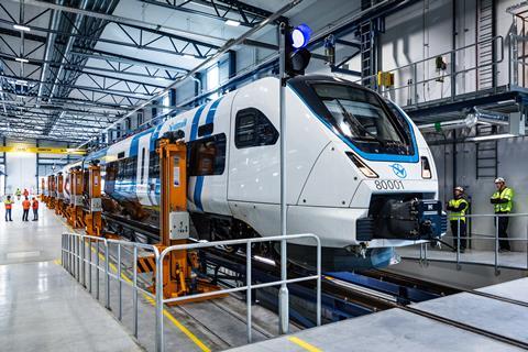 Alstom X80 train (Photo Västtrafik)