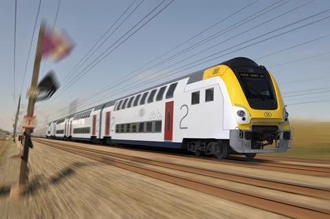 SNCB Alstom/Bombardier M7 rolling stock impression