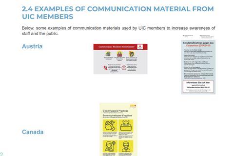 UIC has published Management of Covid-19: Guidance for Railway Stakeholders.