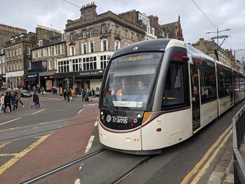 Edinburgh tram  