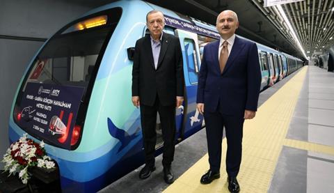 Istanbul M4 airport extension opening