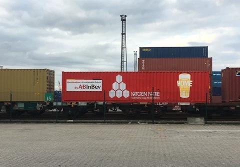 Antwerpen beer train