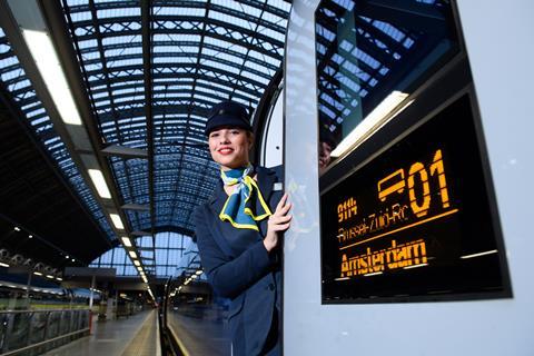 Eurostar has announced the start dates for through services between Amsterdam, Rotterdam and London.