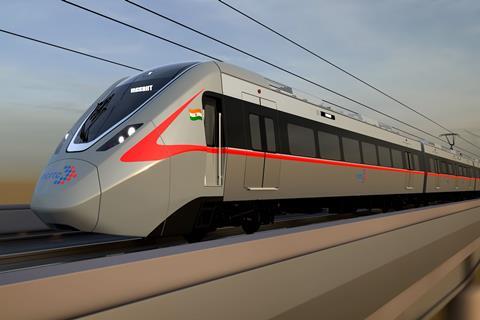 Delhi - Meerut RRTS train impression (Image: Alstom)