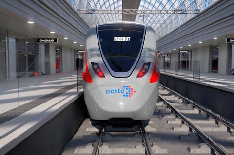 Delhi - Meerut RRTS train impression (Image: Alstom)