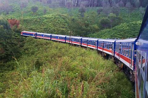 S14 diesel trainset supplied to Sri Lanka by CRRC Qingdao Sifang