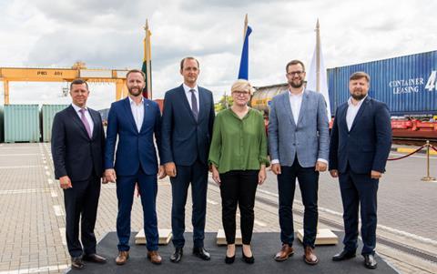 Kaunas Intermodal Terminal opening ceremony