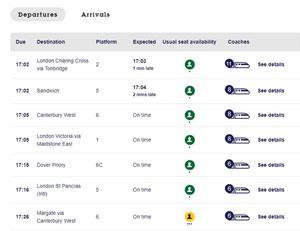 gb Southeastern seatfinder-300