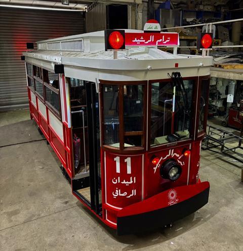 Baghdad heritage tram (Photo: Osman Burak Tavas/Garatren)