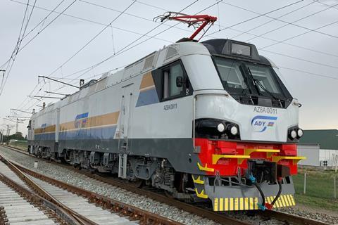 az ADY Alstom AZ8A locomotive