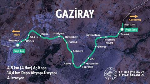 tr Gaziray map