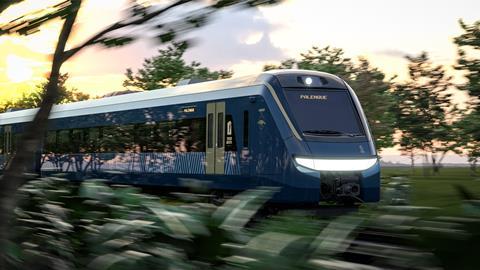 Tren Maya P'atal train impression (Image: Alstom) 