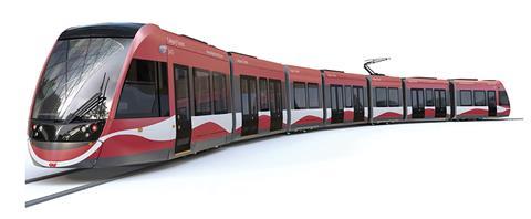 Calgary Green Line CAF Urbos 100 LRV impression 2