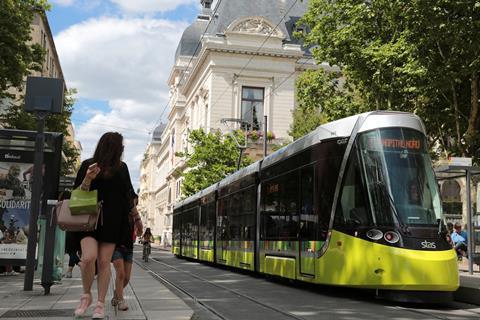 St Etienne CAF tram (Photo CAF)