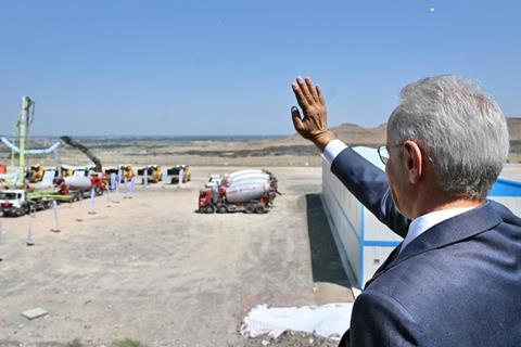 A groundbreaking ceremony has launched construction of the Kars – Iğdır – Aralık – Dilucu railway