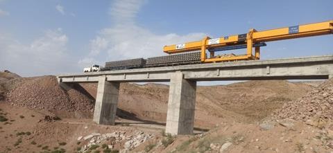 Iran Mianeh to Ardabil railway project (1)