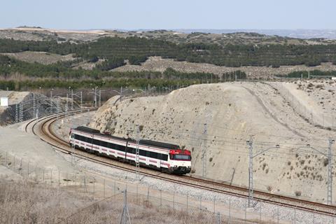 Madrid Suburban Cercanias in San Martin de la Vega