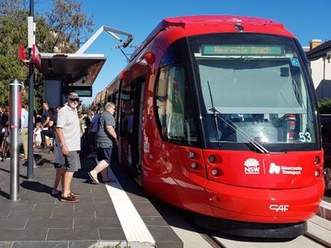 Newcastle tram
