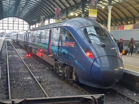 Hull Trains Class 802 at Paragon station