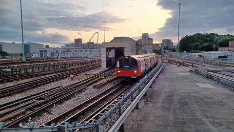 London Underground Neasden depot (Photo Hitachi Rail)