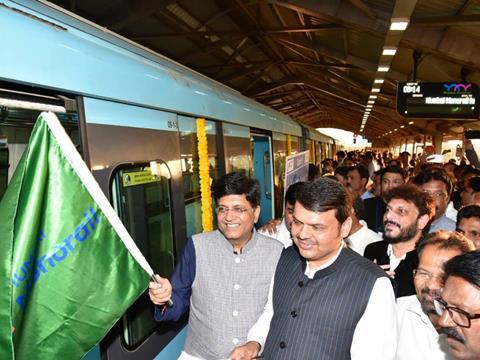 The second phase of the Mumbai monorail was opened by Devendra Fadnavis, Chief Minister of Maharashtra, on March 3.