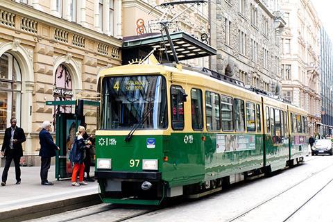 Helsinki older tram (Photo Kaupunkiliikenne Oy)