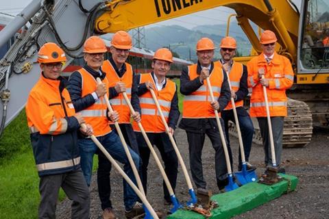 Swiss double tracking sod turning