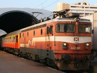 Train in Macedonia.