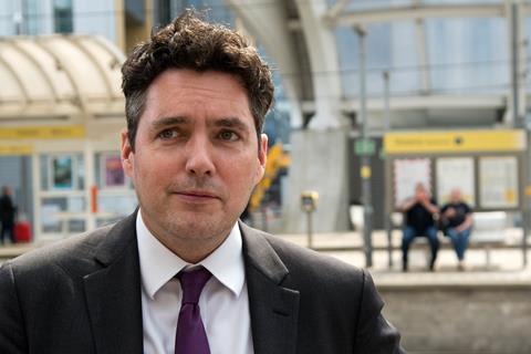 Rail Minister Huw Merriman