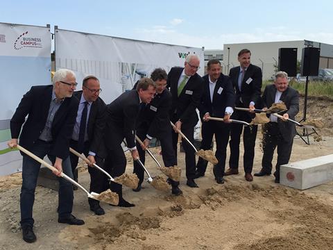 Construction of Vossloh Locomotives’ new plant in Kiel began on July 17.