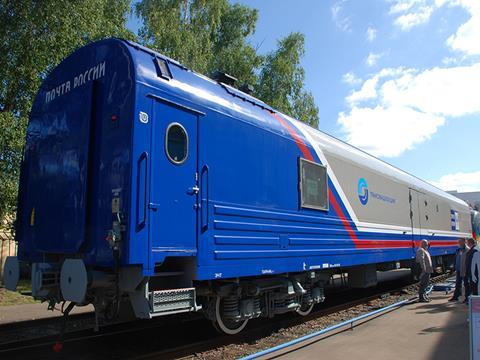 The new postal van design was exhibited at the Expo 1520 trade show at the Shcherbinka test centre near Moscow at the end of August. Photo: Toma Bacic