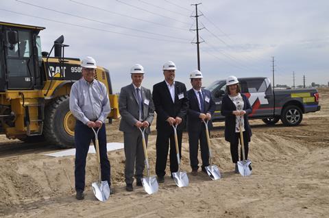 r Intersand has begun construction of a rail-served production, packaging and distribution facility at the Great Western Industrial Park in Windsor, Colorado.