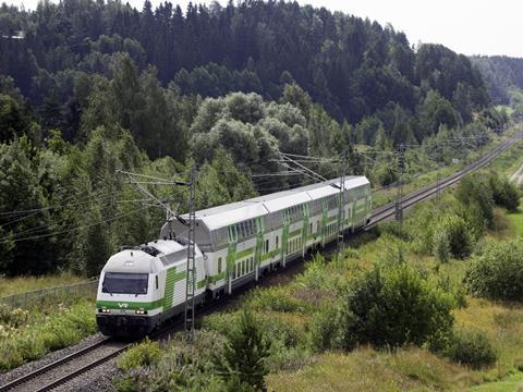 Finnish passenger train (Photo: VR).
