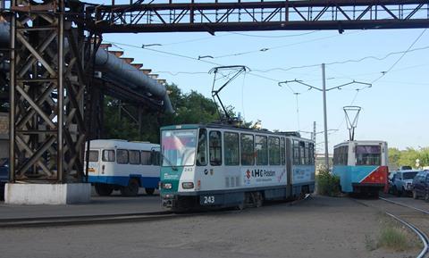 Temirtau tramway (Photo Maxim Golbraykht)