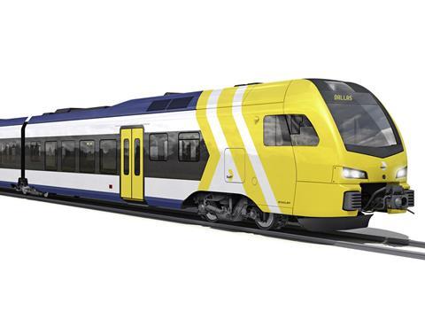 Dallas Area Rapid Transit has awarded Stadler a $199m contract to supply eight Flirt diesel multiple-units for the $1·1bn Cotton Belt Regional Rail Project in the northern suburbs of Dallas.