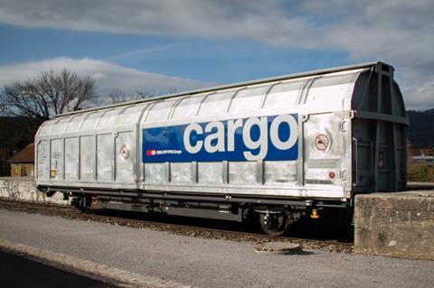 SBB Cargo covered wagon (Photo: SBB CFF FFS)