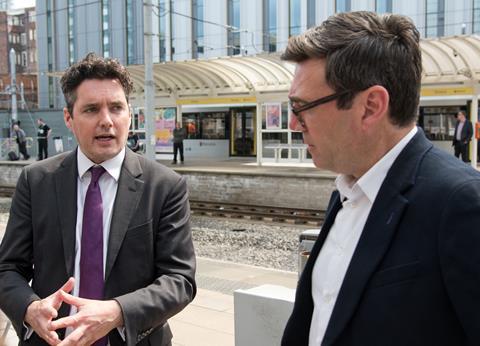 Huw Merriman and Andy Burnham