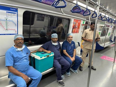 Hyderabad heart delivered by metro (Photo L&T Metro Rail (Hyderabad) Limited) (1)