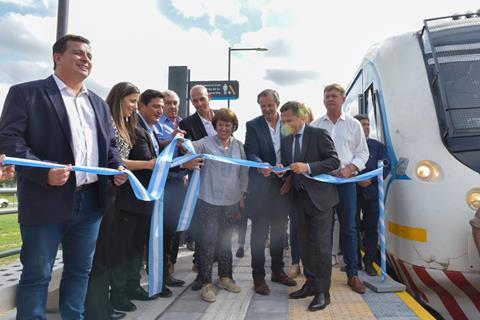 Trenes Argentinos has opened a two-station extension of its Paraná – Berduc local passenger service (4)