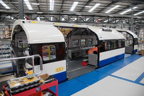 Siemens Goole IM Car at a MOAB Station under assembly 021024 TM05