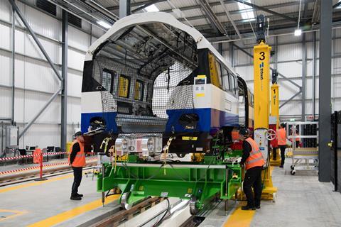 Siemens Goole first KM car being measured 021024 TM11