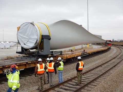 BNSFL said TTS would complement its own development of Blade Runner technology to handle wind turbine blades.