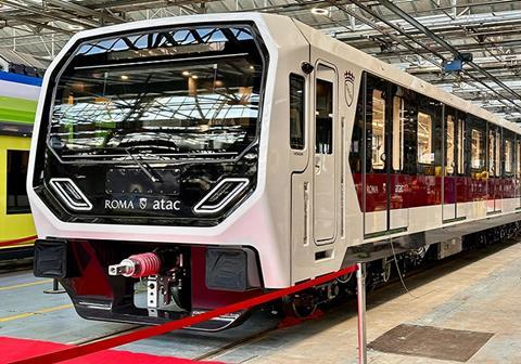 it Hitachi completes new Roma metro train