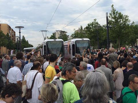 Grenoble tram Line E opening celebrations (Photo: TAG).