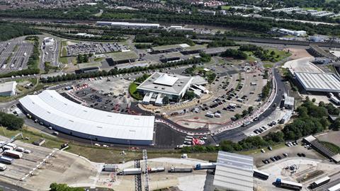 Eurotunnel Folkestone drone image (Photo Getlink)