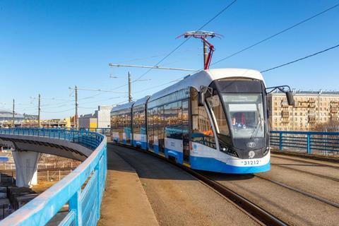 Moscow tram (Photo Moscow Metro)