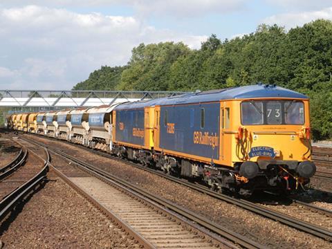 Library photo of Class 73 locomotives.